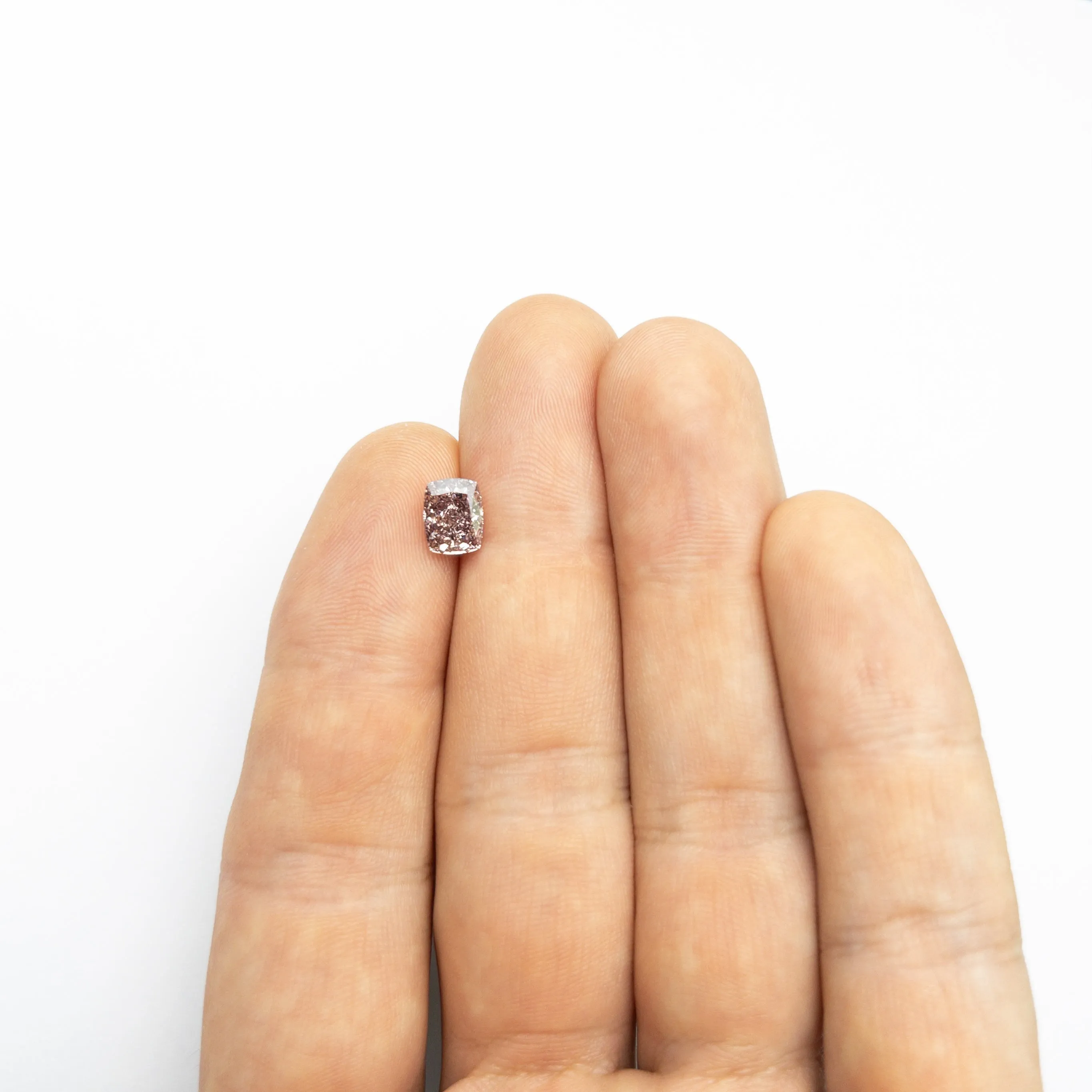 1.76ct 7.65x6.01x4.18mm GIA VS2 Fancy Brown-Pink Cushion Brilliant 🇨🇦 24111-01