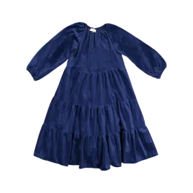 32134-DRESS-NAVY VELVET