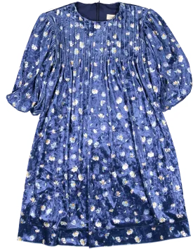 34130-DRESS-Print Velvet