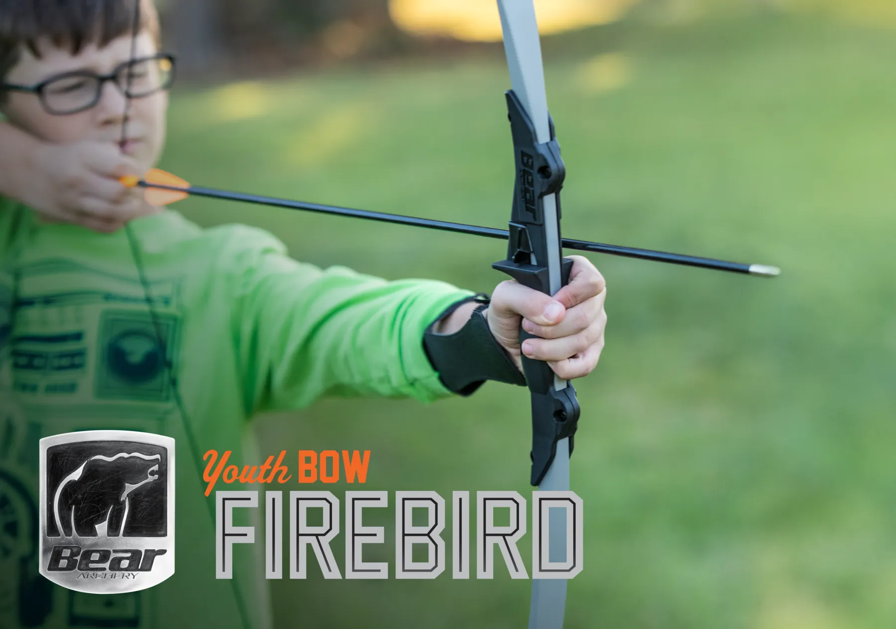 60" Firebird Fiberglass Recurve Bow (30-35 lb. Draw)