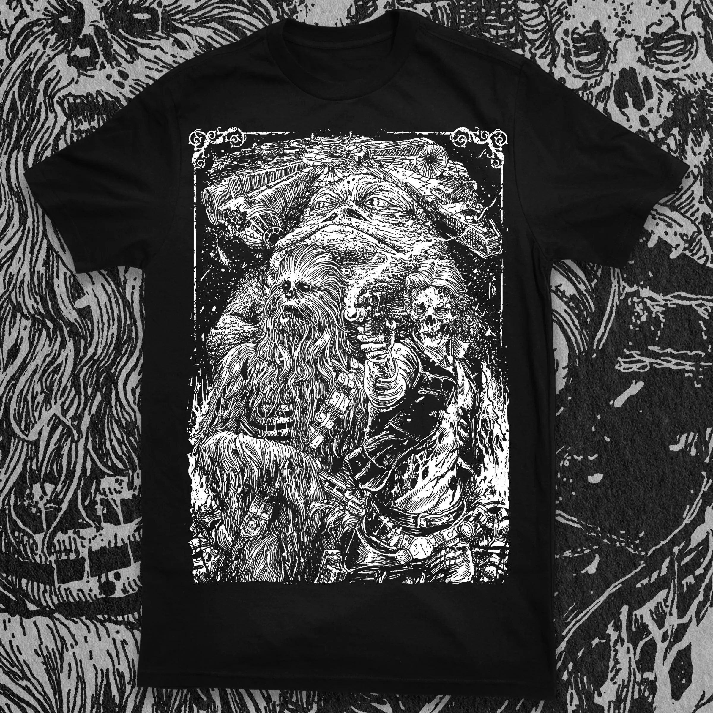 ABACROMBIE INK "KESSEL RUN" SHIRT