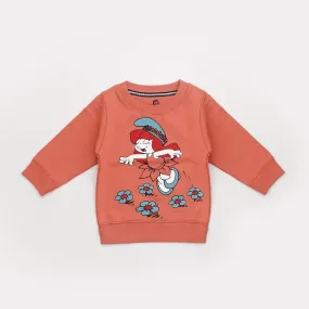 AG - Girls 'Coral' Printed Terry Sweatshirt AG443