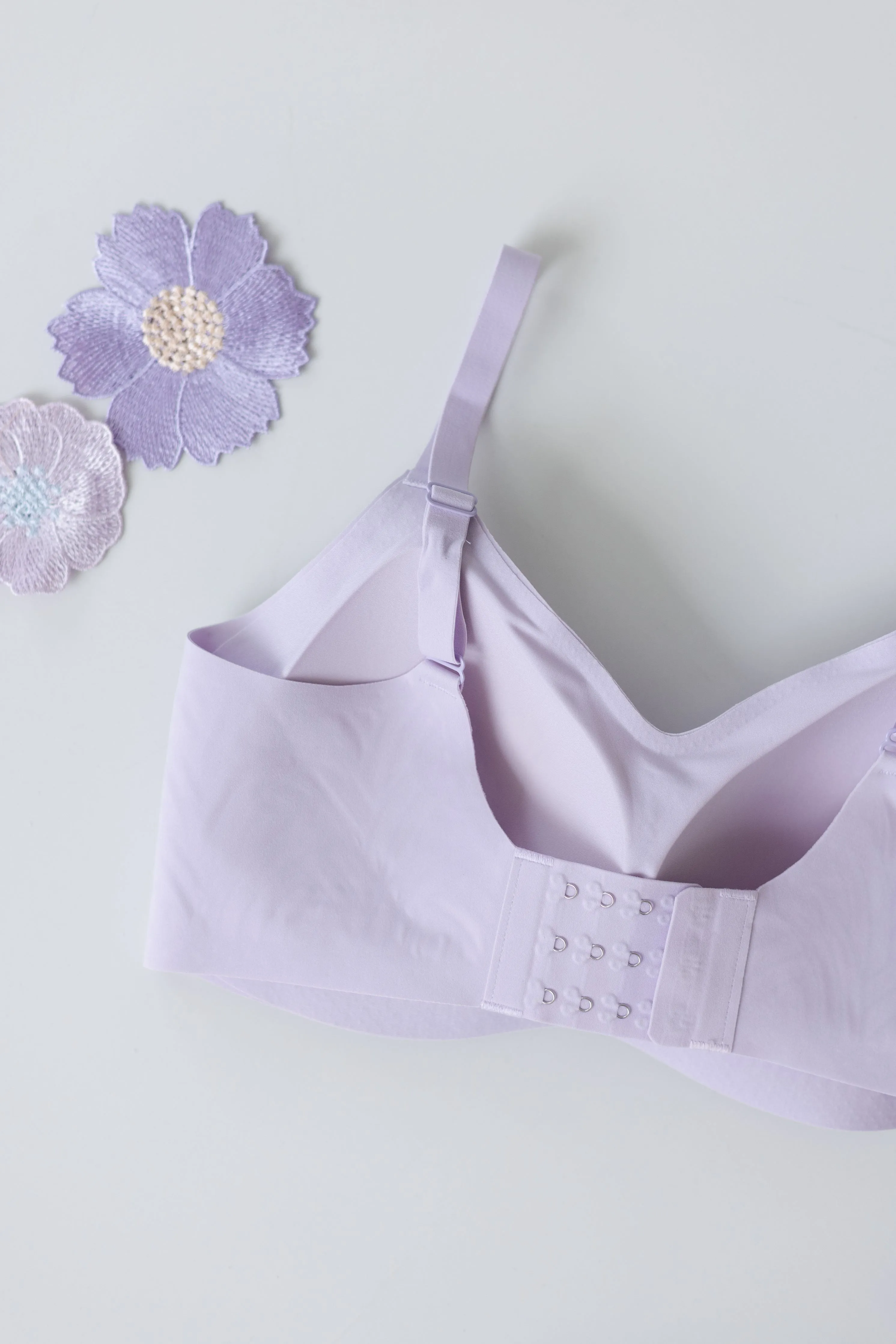 Alora Lavender Seamless Padded Bra