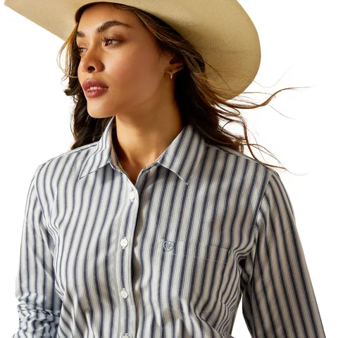 Ariat Women's Kirby Stretch Long Sleeve Shirt - Baja Stripe