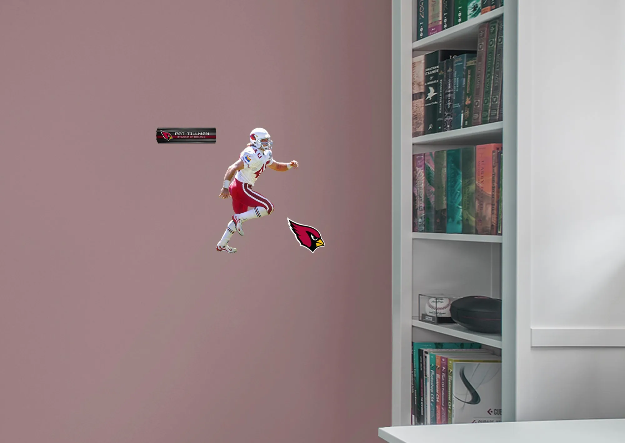 Arizona Cardinals: Pat Tillman  Legend        - Officially Licensed NFL Removable Wall   Adhesive Decal