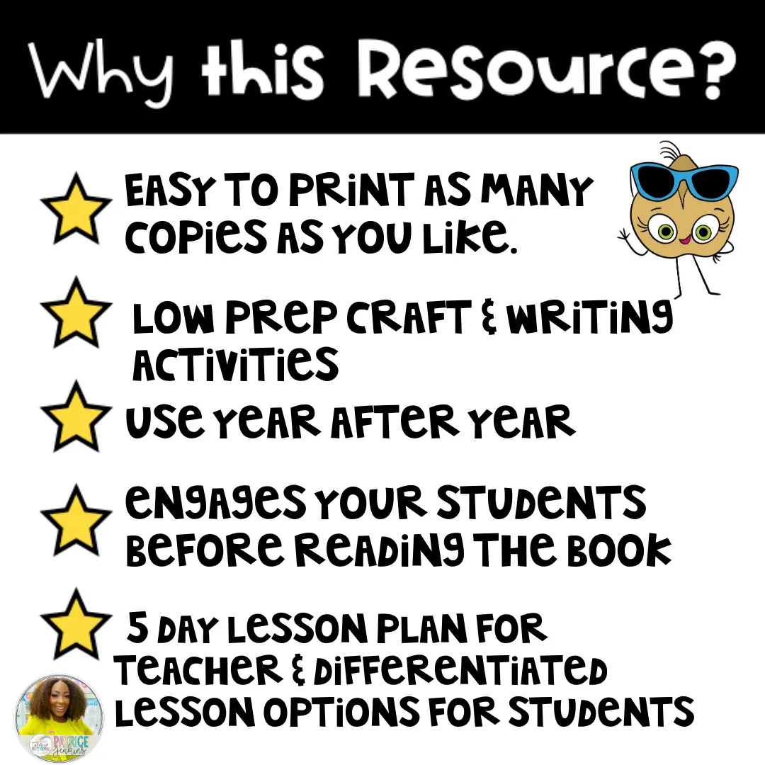 As Cool As It Gets Book Companion & LOW PREP Craft | Printable Resource | Tales of Patty Pepper