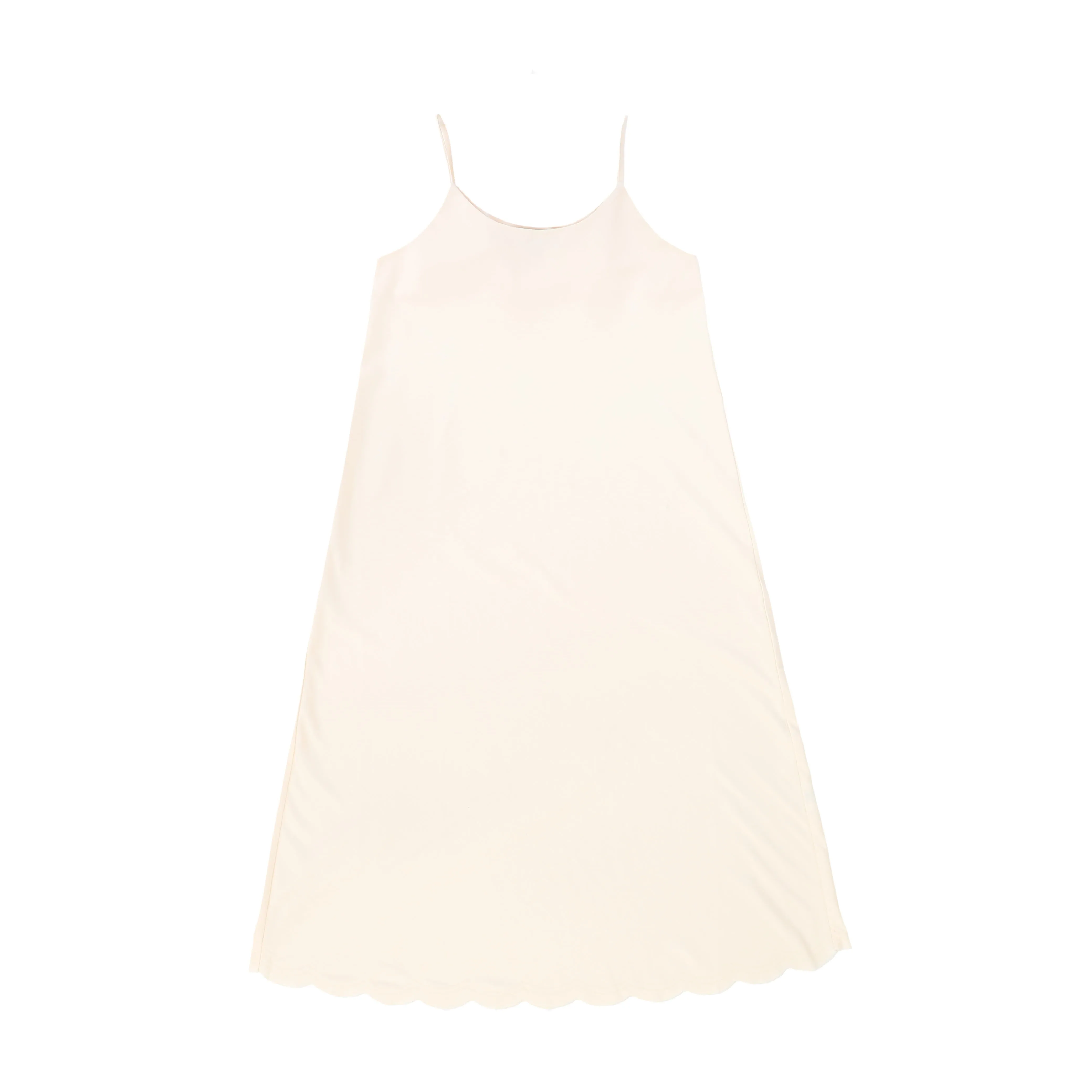 Bace Collection Cream Wool Scallop Edge Jumper