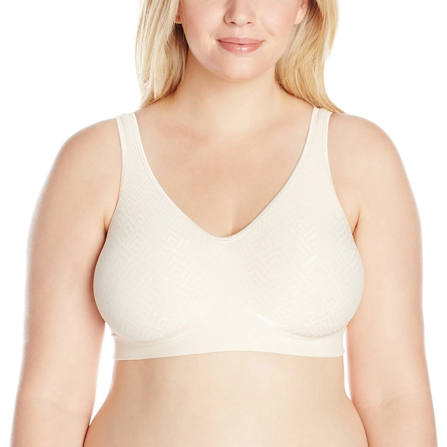 Bali Women's Comfort Revolution Wirefree Bra with Smart Sizes #3484