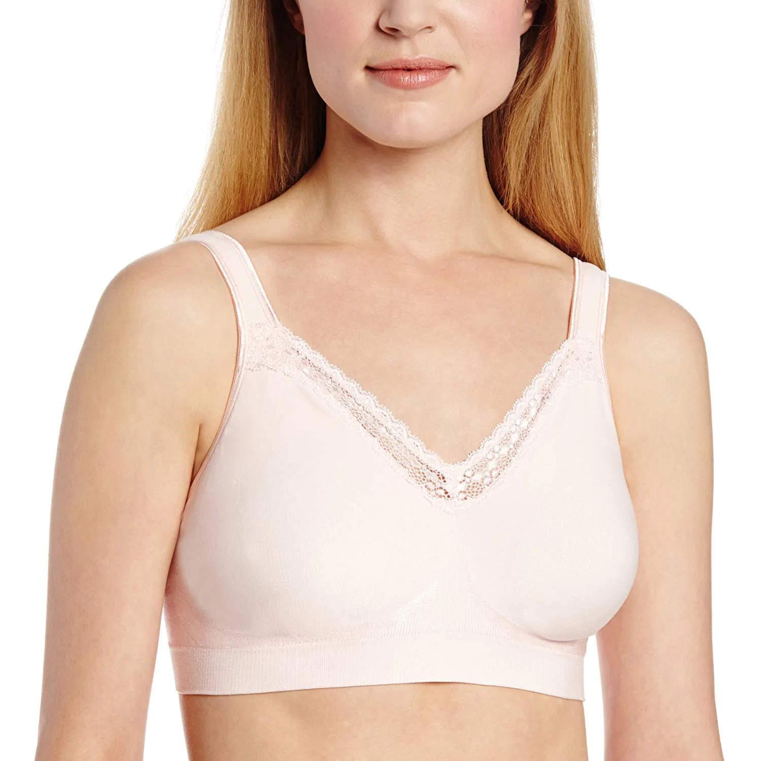 Bali Women's Comfort Revolution Wirefree Bra with Smart Sizes #3484