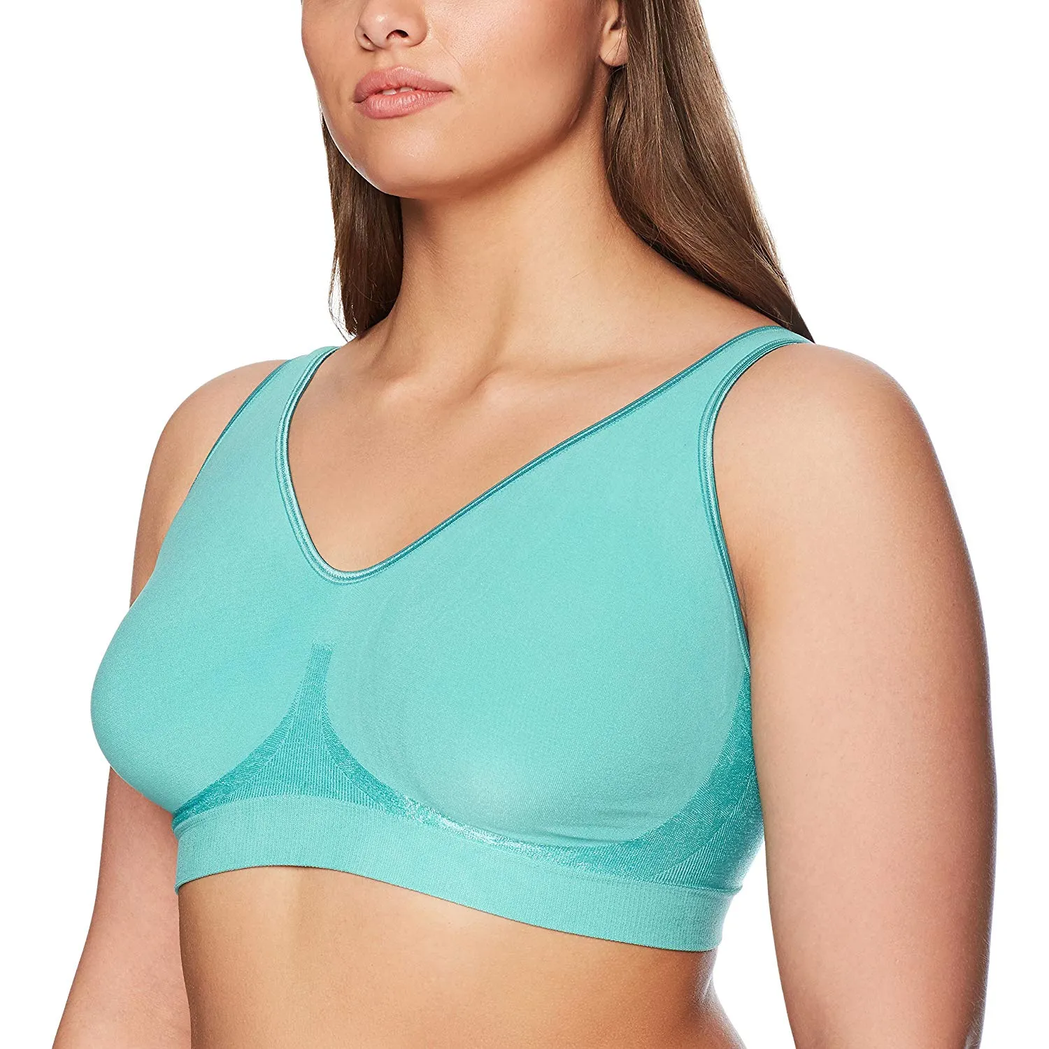 Bali Women's Comfort Revolution Wirefree Bra with Smart Sizes #3484