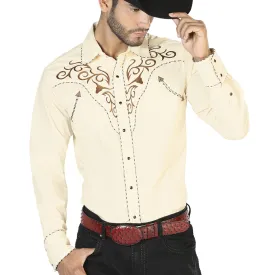 Beige Western Shirt