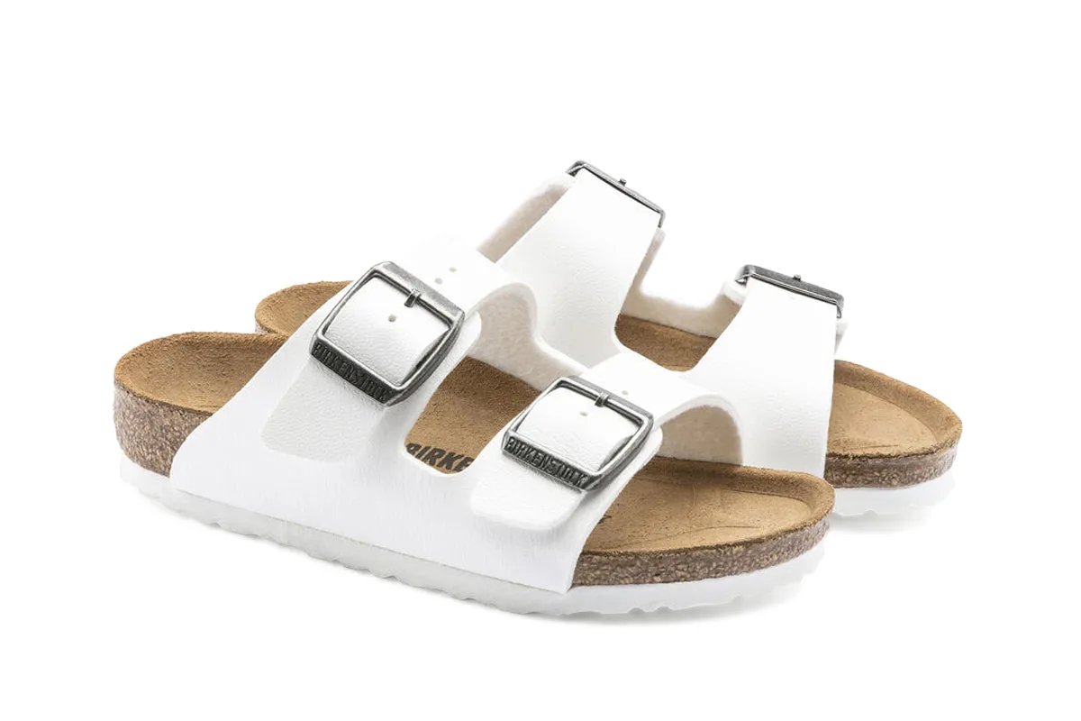 Birkenstock Arizona N White Birko-Flor Kids