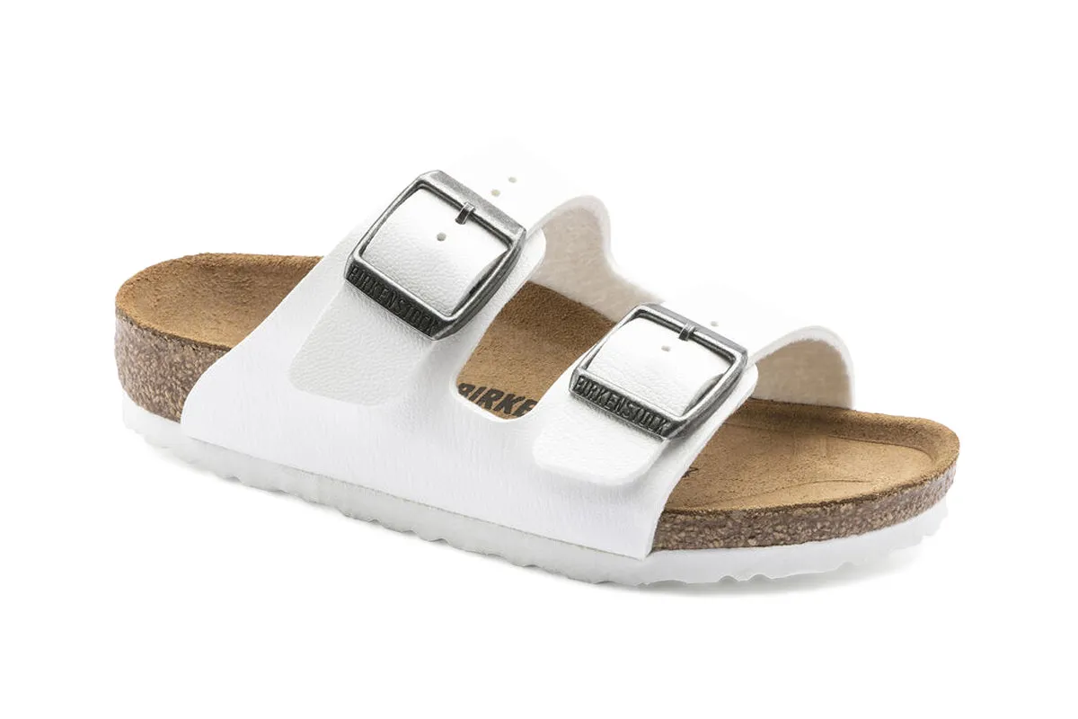 Birkenstock Arizona N White Birko-Flor Kids