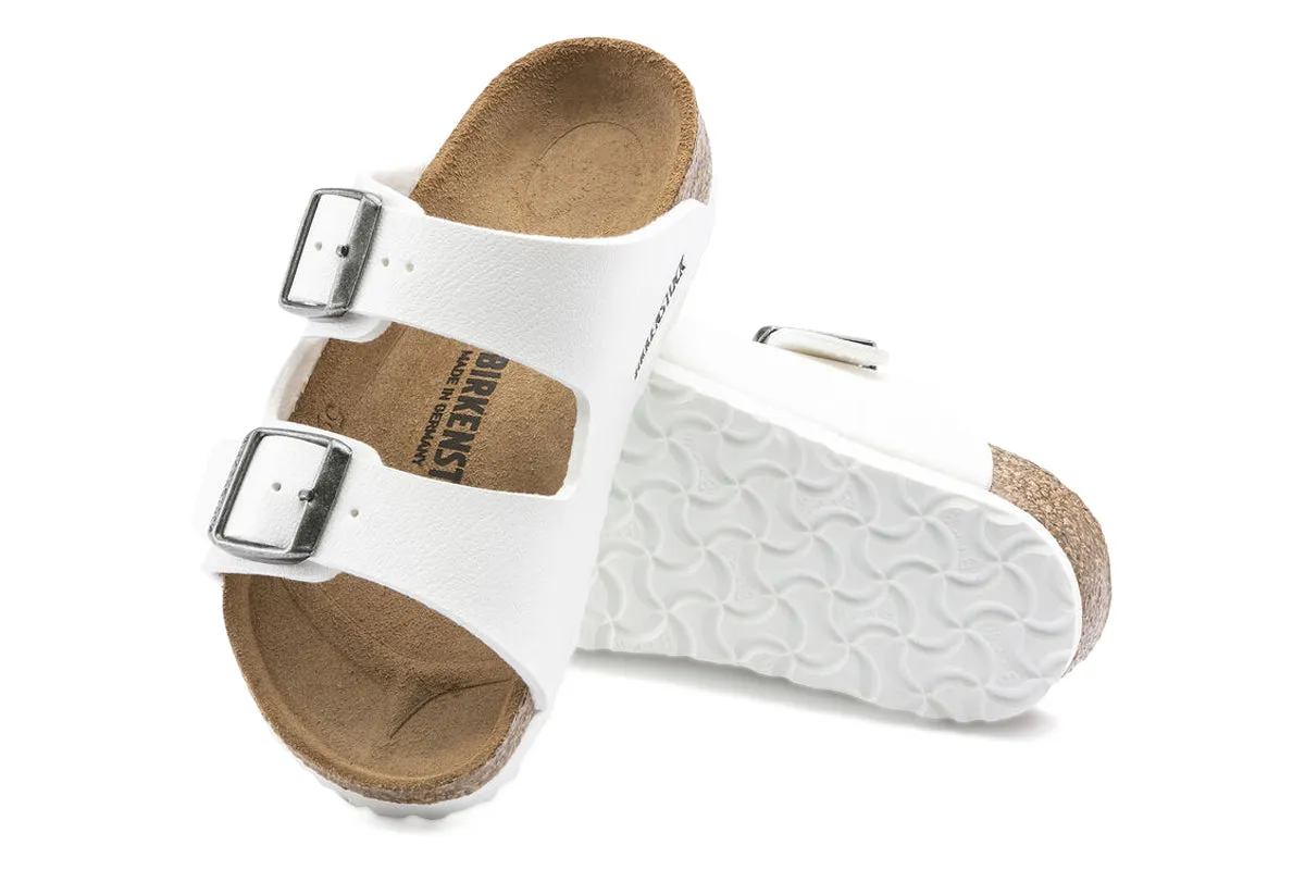 Birkenstock Arizona N White Birko-Flor Kids