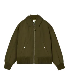 Bomber Jacket in Verde