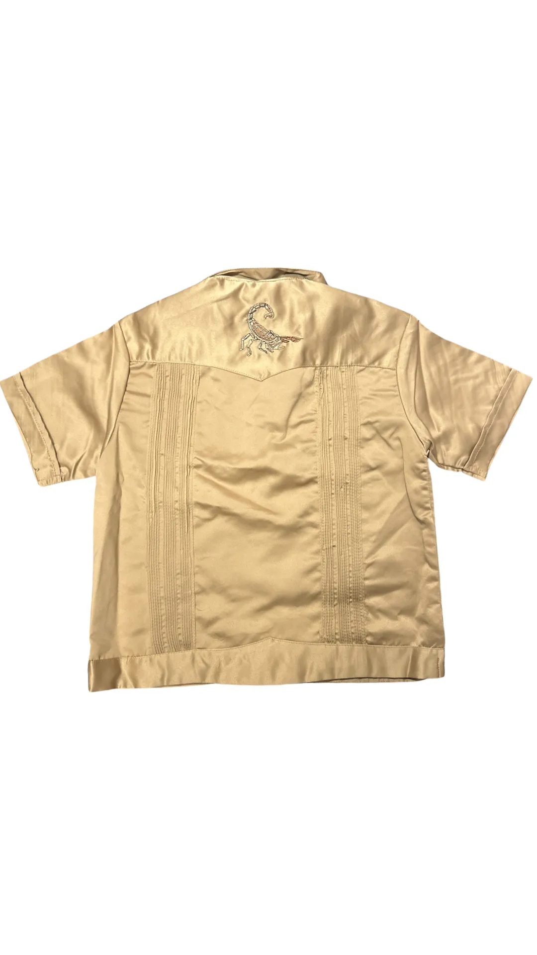 Boys Scorpion Guayabera L.Brown