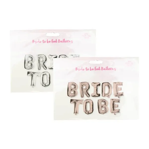 Bride To Be Foil Balloon 34cm