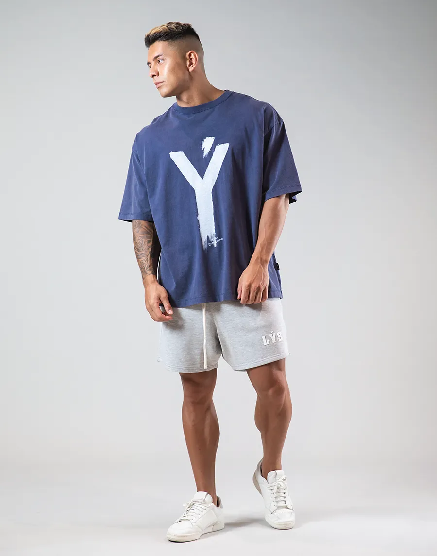 Brush Ý Vintage Big T-Shirts  "Wide Body" - Navy