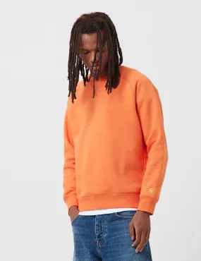 Carhartt-WIP Chase Sweatshirt - Clockwork Orange