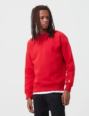 Carhartt-WIP Chase Sweatshirt - Etna Red