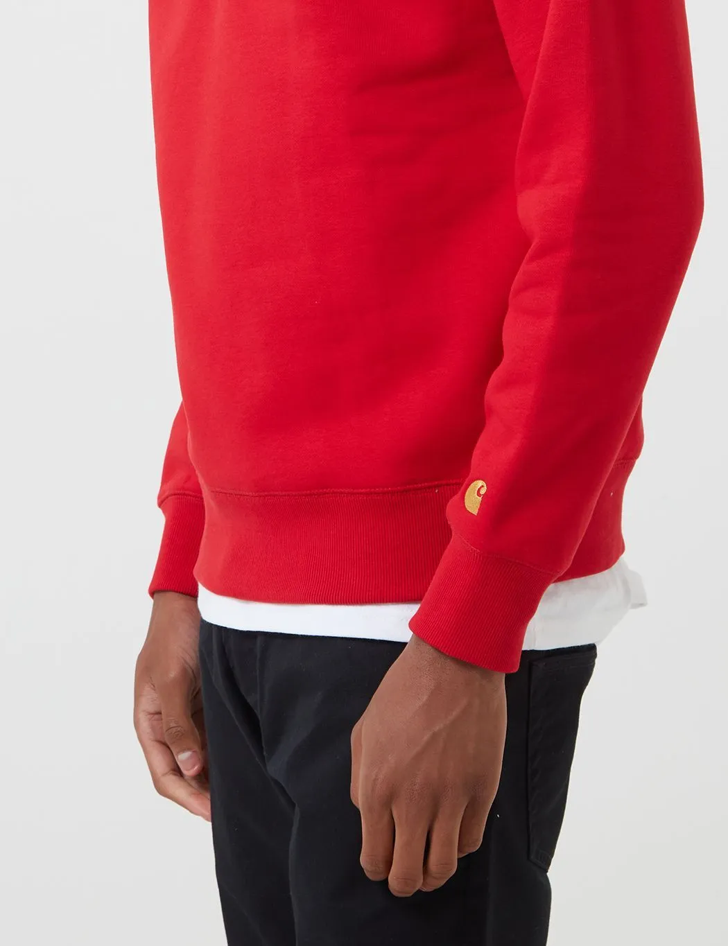 Carhartt-WIP Chase Sweatshirt - Etna Red