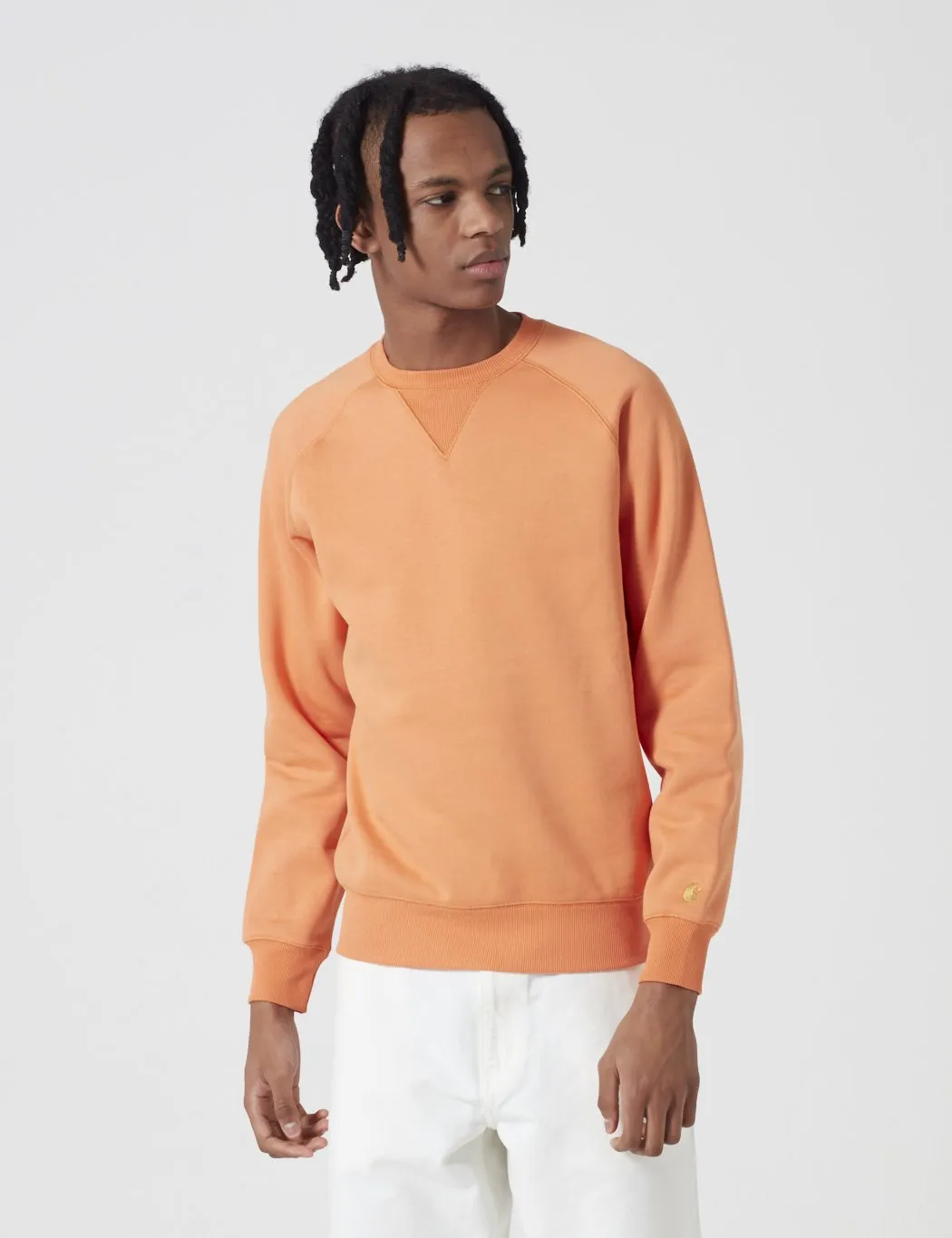 Carhartt-WIP Chase Sweatshirt - Jaffa Orange