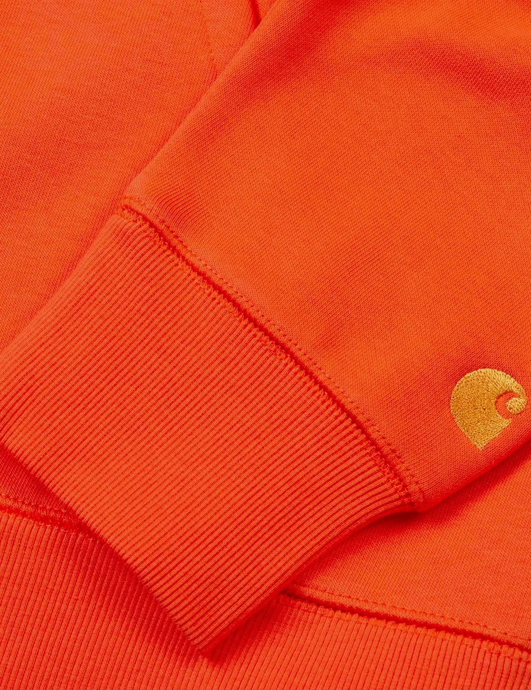 Carhartt-WIP Hooded Chase Sweatshirt - Clockwork Orange