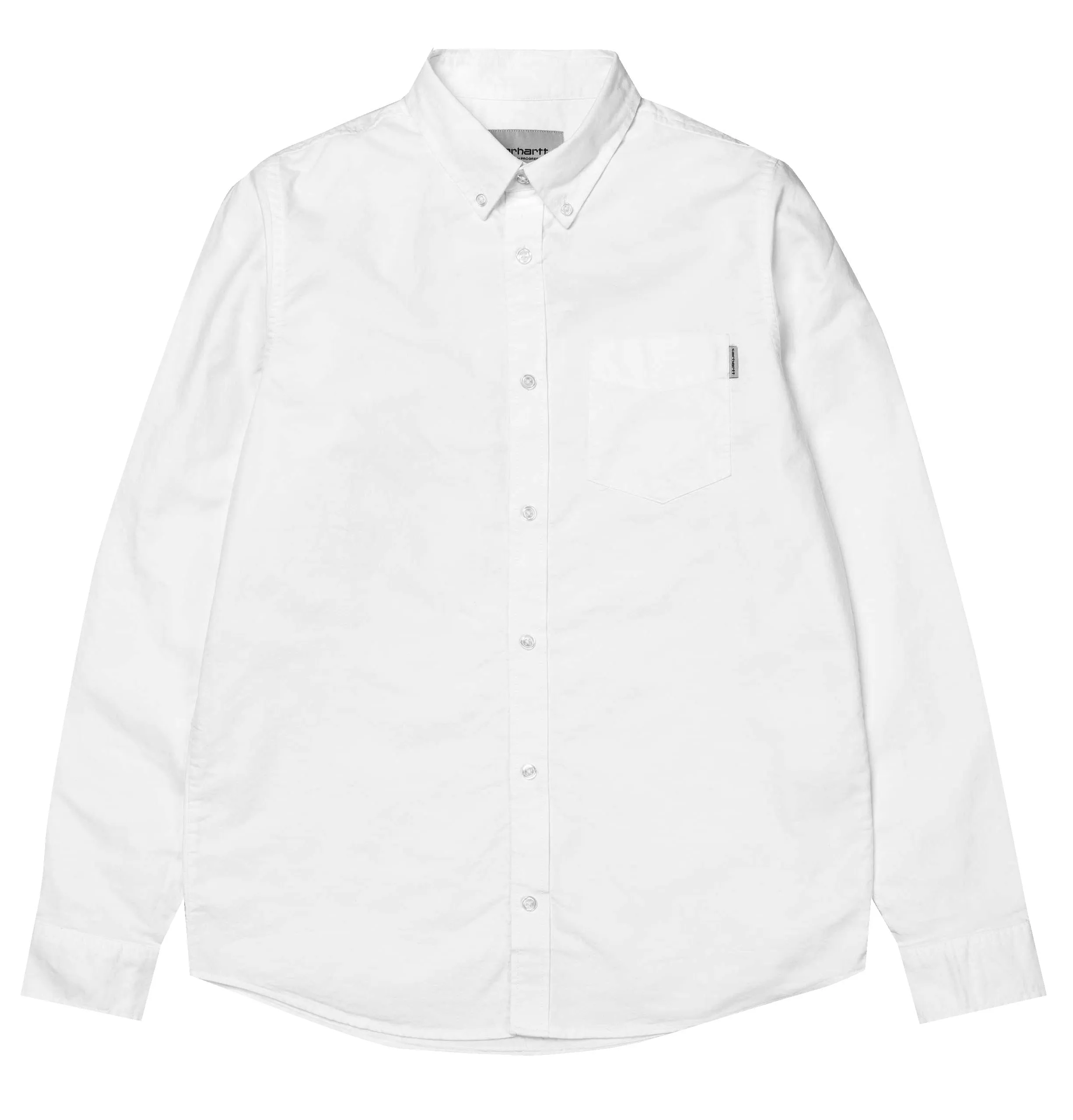 Carhartt WIP L/S Button Down Shirt – White