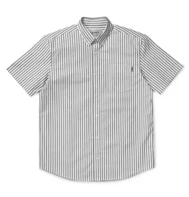 Carhartt WIP S/S Simon Shirt – Black