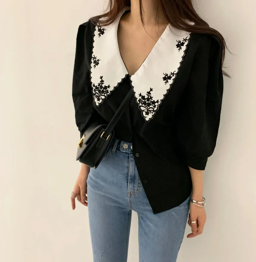 Celine Embroidered Shirt
