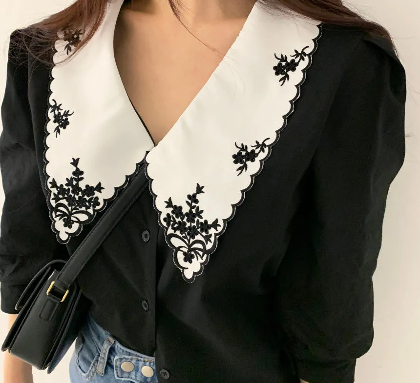 Celine Embroidered Shirt