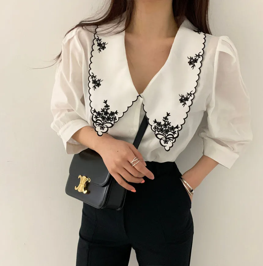 Celine Embroidered Shirt
