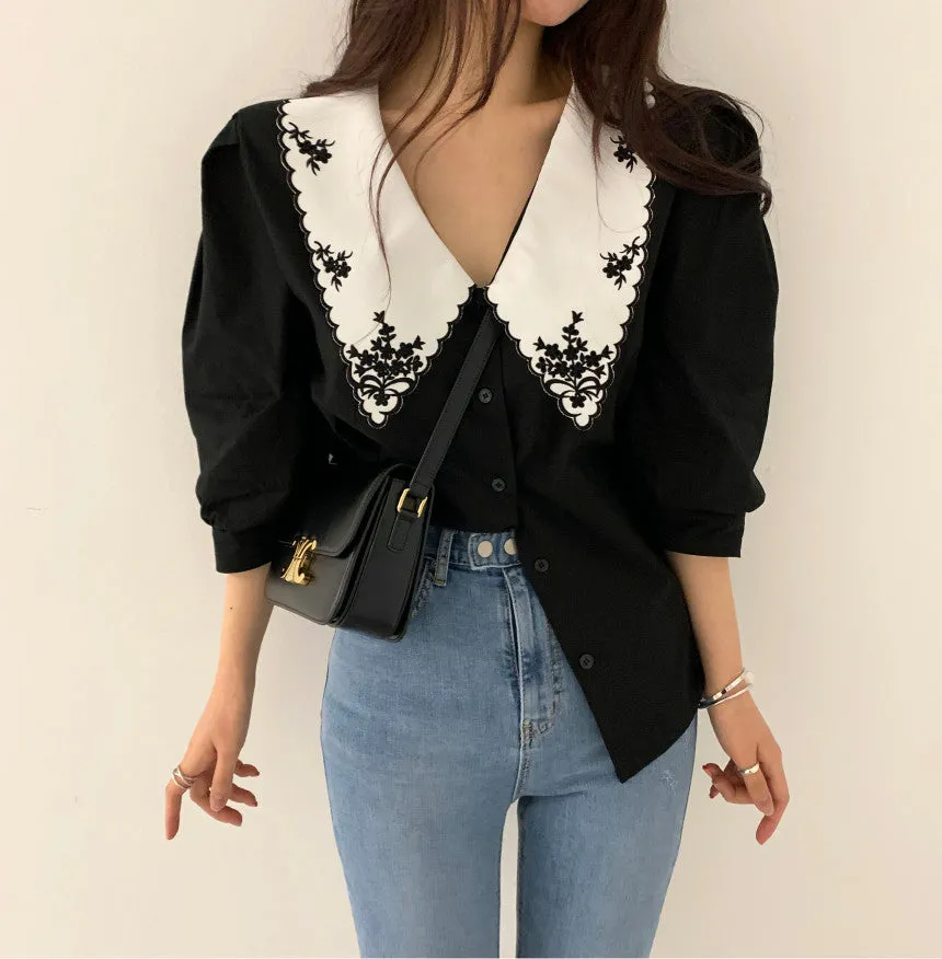 Celine Embroidered Shirt