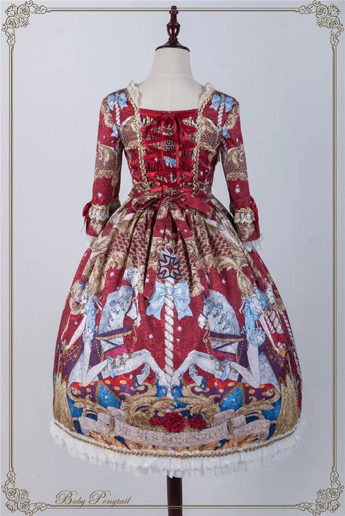 Circus Princess Onepiece in Red