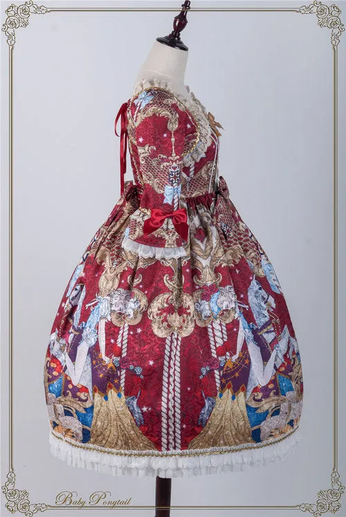 Circus Princess Onepiece in Red