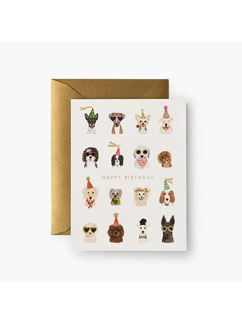 Cool Dogs Birthday Card