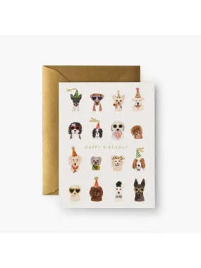 Cool Dogs Birthday Card