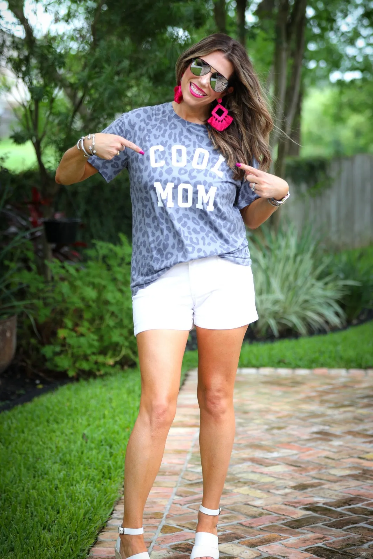 Cool Mom Leopard Tee