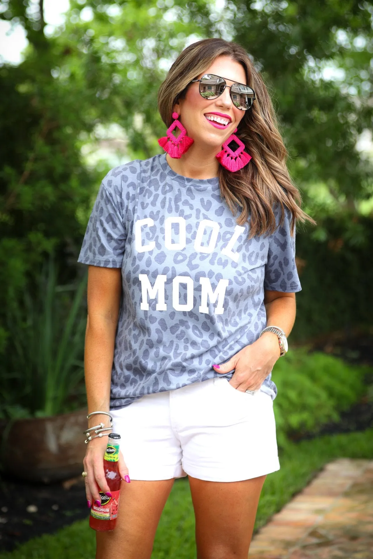 Cool Mom Leopard Tee