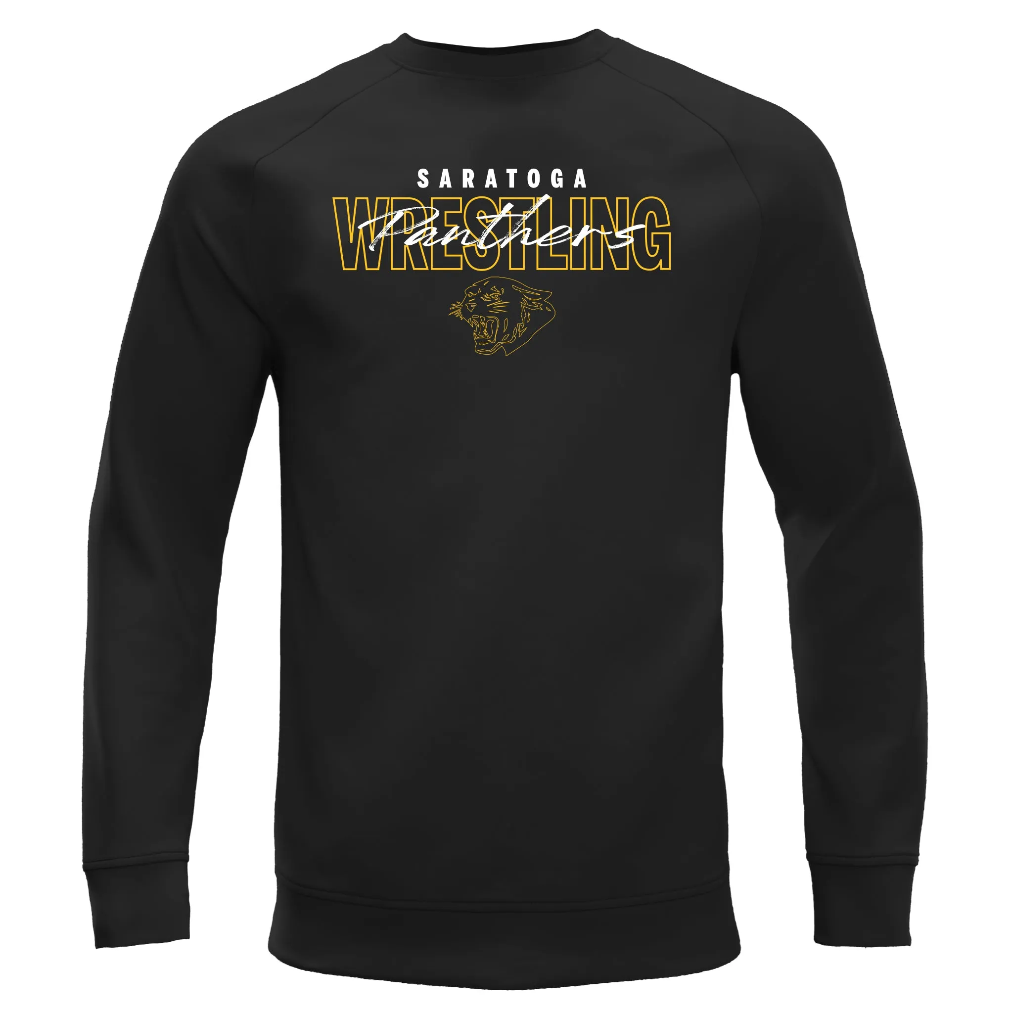 Cool-Touch Crewneck-Unisex--Saratoga Panther
