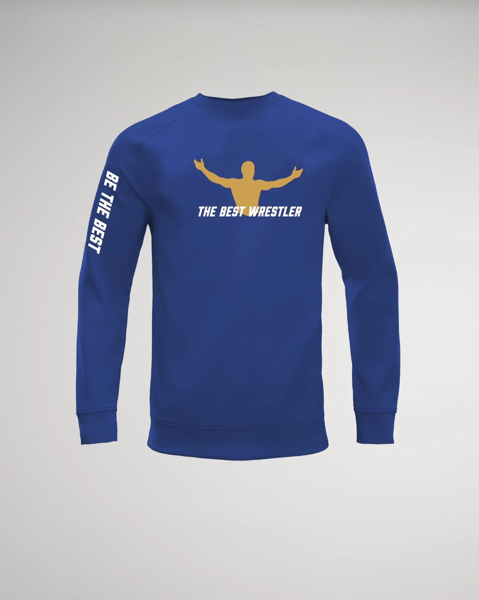 Cool-Touch Crewneck-Unisex--The Best Wrestler