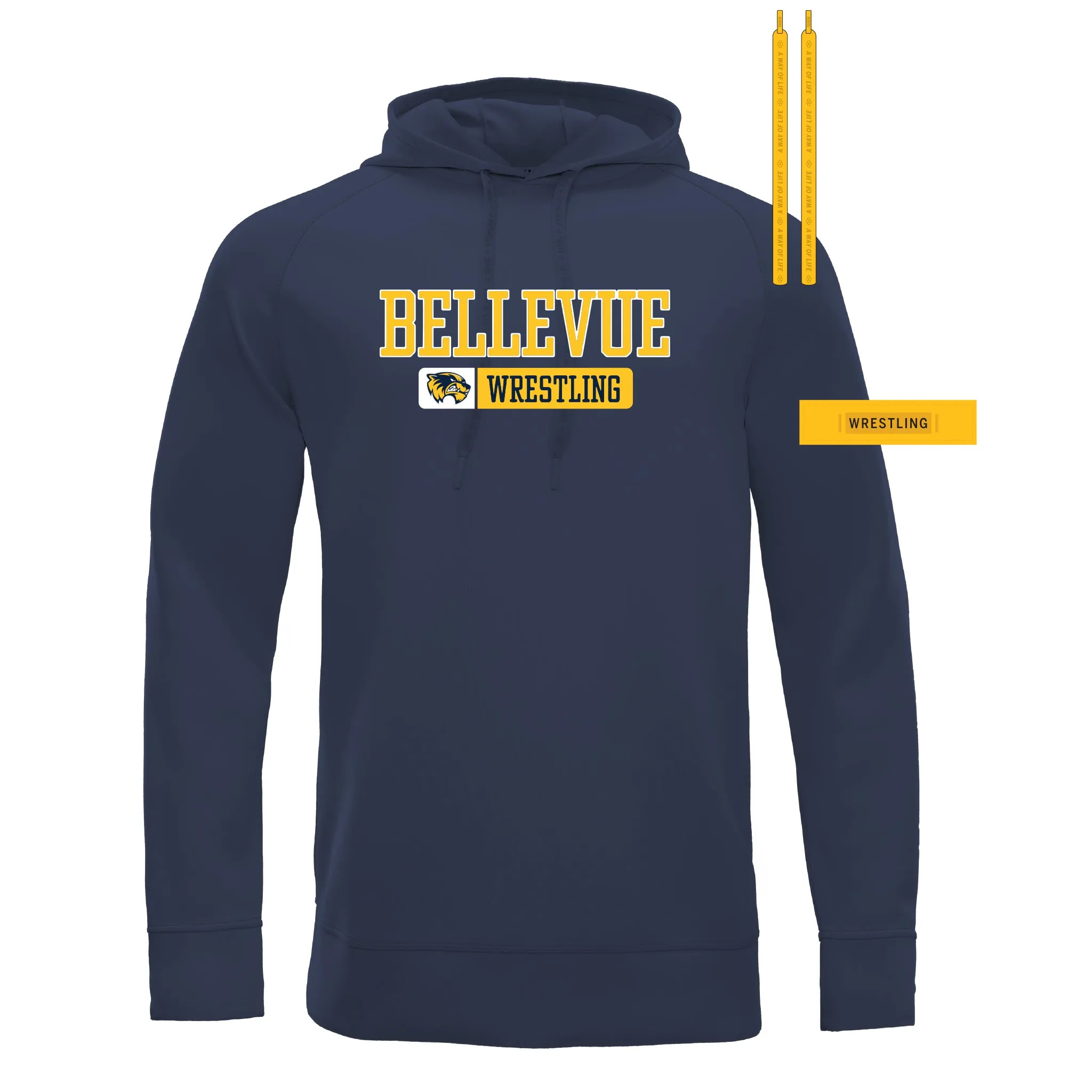 Cool-Touch Hoodie-Unisex--Bellevue