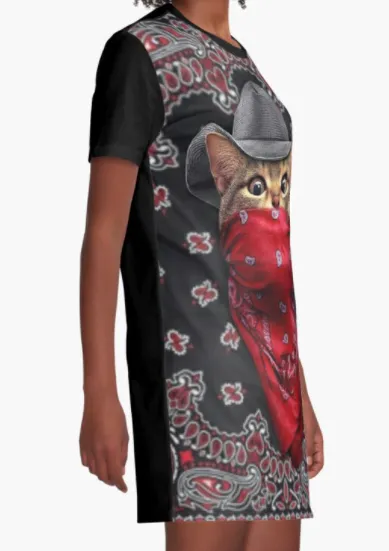 Cowgirl Kim Masked Gato Tee Dress