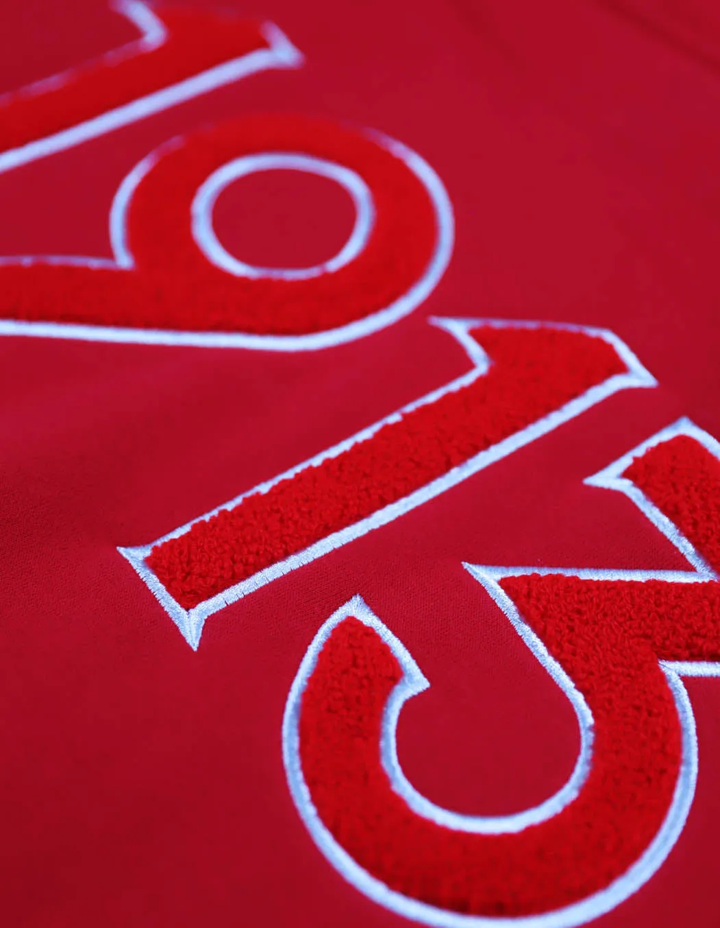 Delta Chenille Letter Hoodie