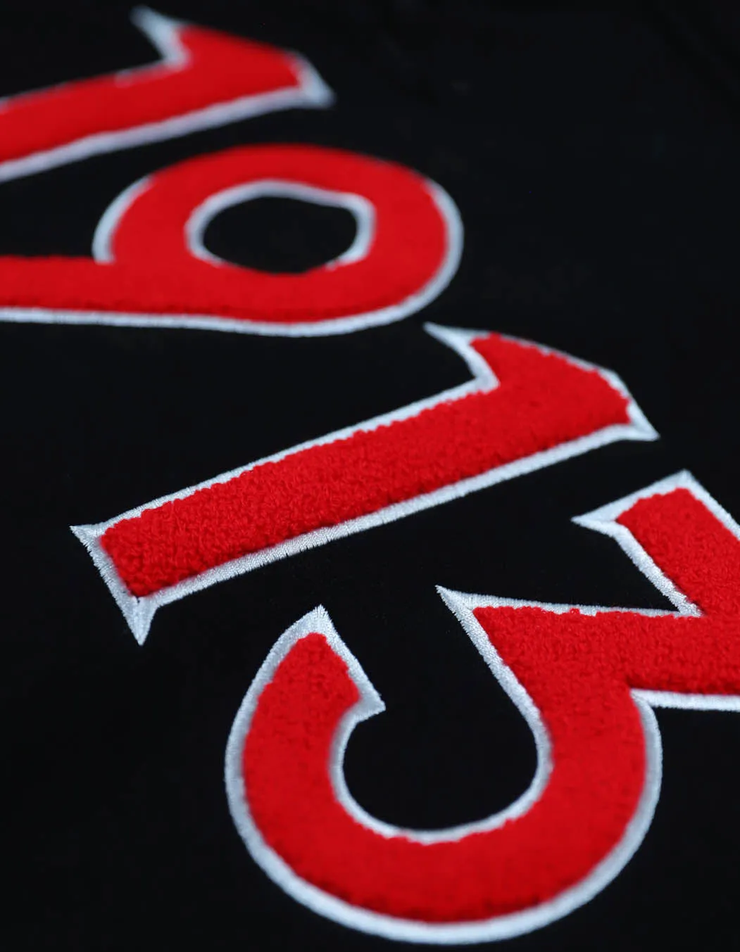 Delta Chenille Letter Hoodie