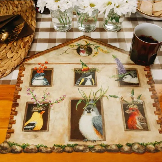 Die-Cut House Party Placemats