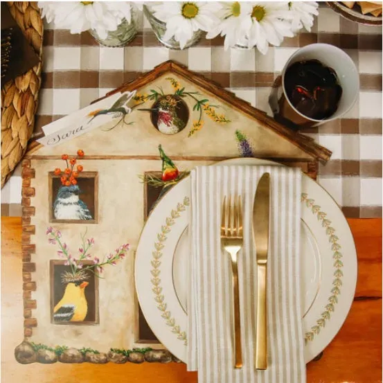 Die-Cut House Party Placemats