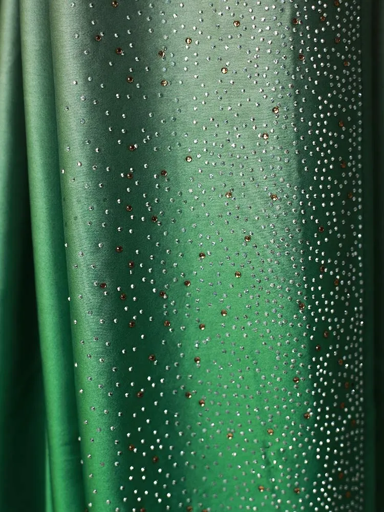 Double Shade Georgette with Border Stones Saree