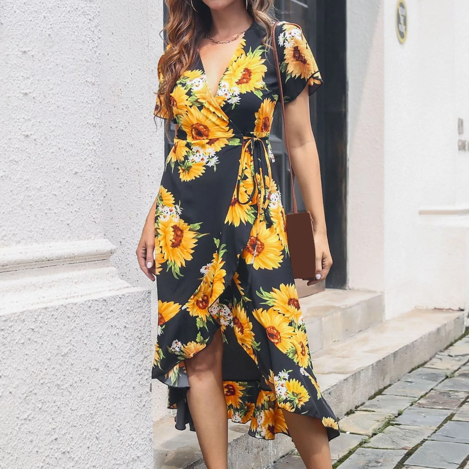 Eerie Wrap around Dress