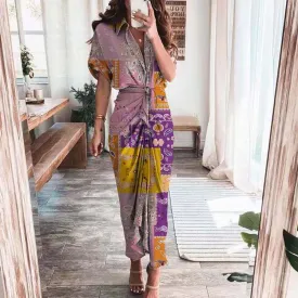 Eerie Wrap around Dress